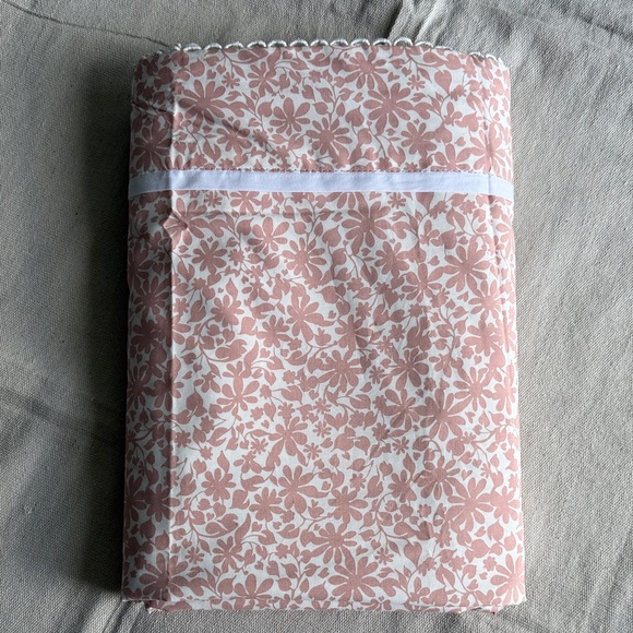 Pottery Barn Kids Other - Pottery Barn Kids Julia Berolzheimer Organic “Blooming Floral” FULL Flat Sheet